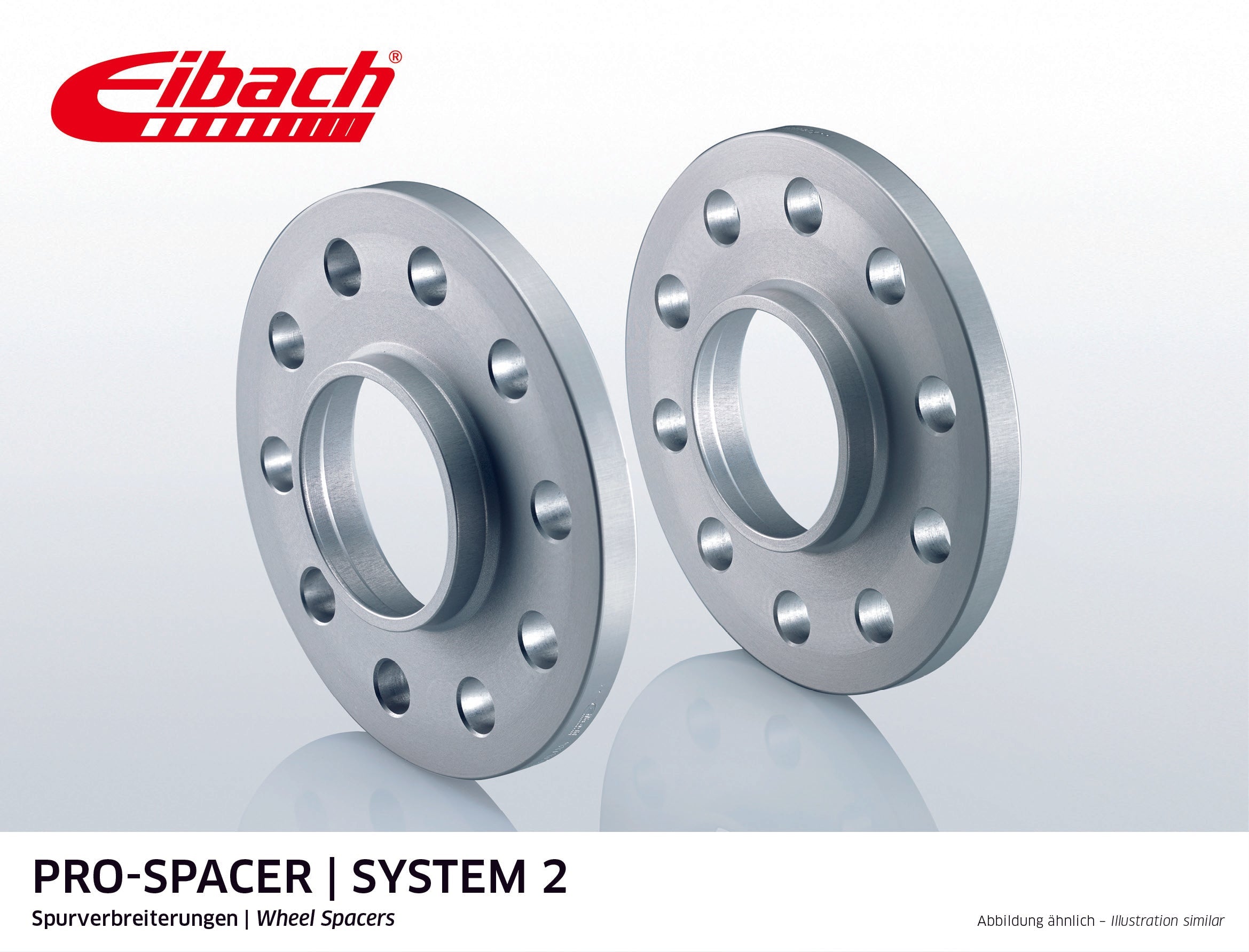 Eibach Pro-Spacer S90 – Kit Distanziali 7 25 003 – 50 Mm – 5/100 – 57,0 – Alluminio