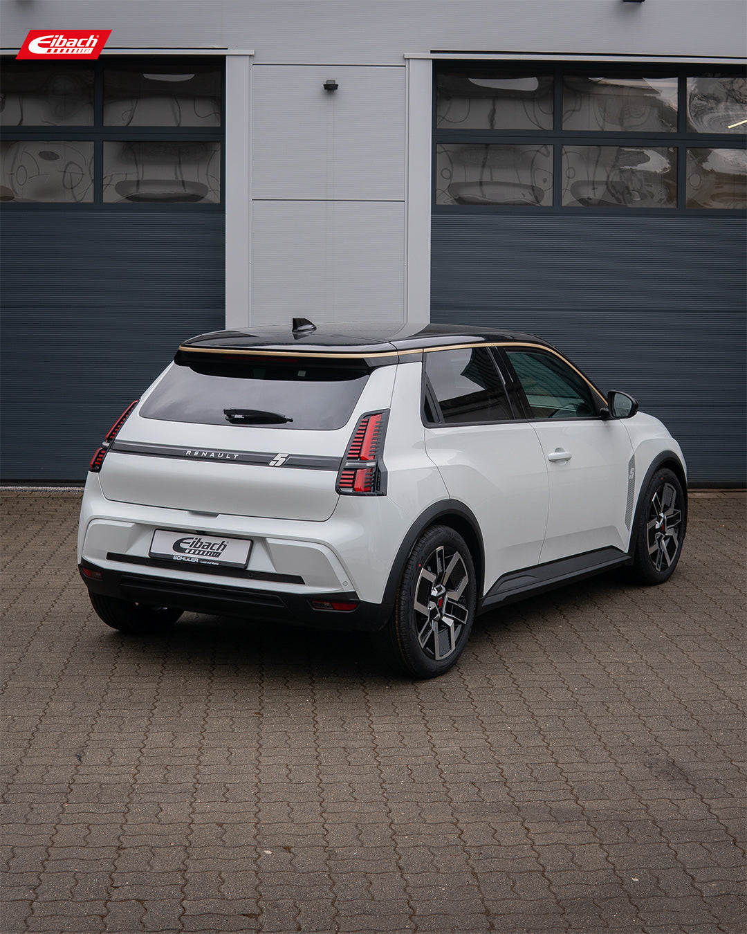 Eibach Pro-Spacer Kit (Pair Of Spacers) 7mm Per Spacer (System 1) S90-1-07-006 (Silver)