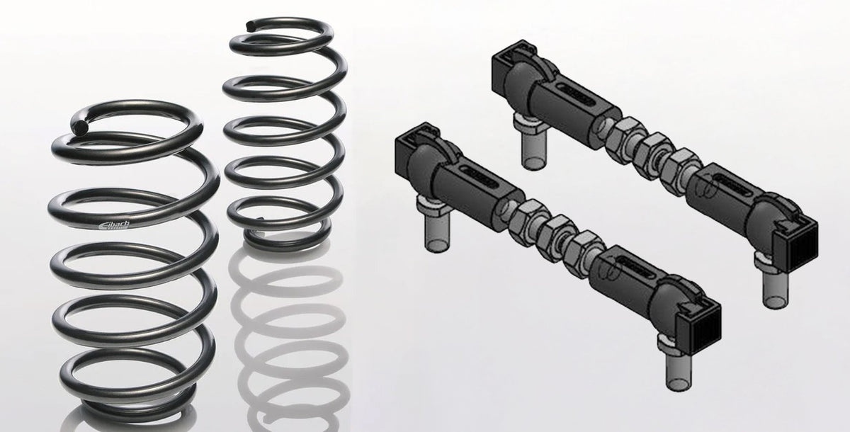 Eibach Pro-Kit Lowering Springs (E10-20-022-04-20) and Rear Air Bag Links