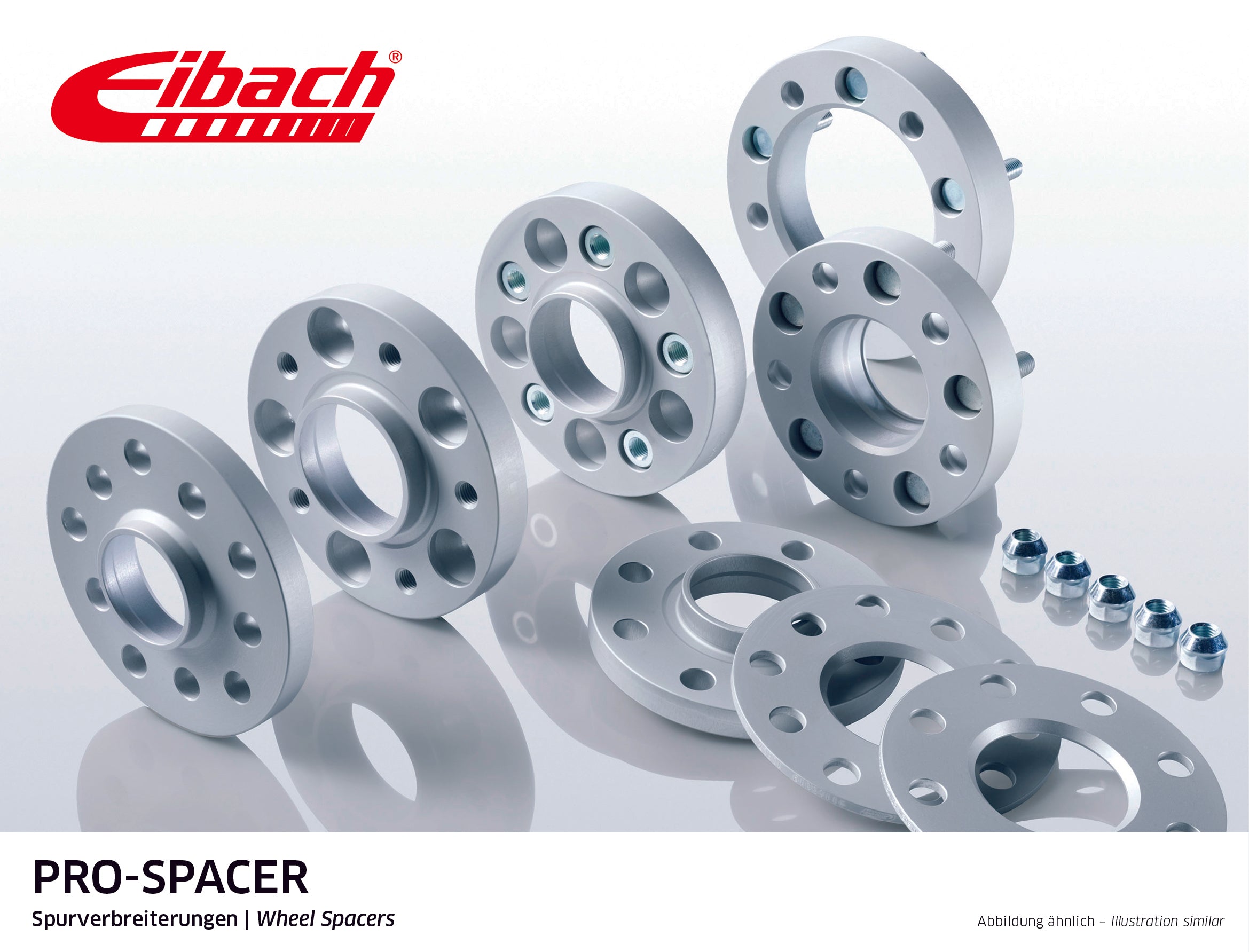 Eibach Pro-Spacer Kit (Pair Of Spacers) 10mm Per Spacer (System 6N) S90 ...